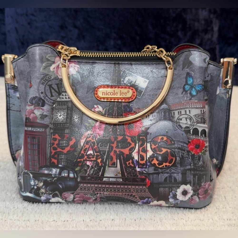Nicole Lee Paris In Fall Bag Special Edition Handbag And Crossbody Bag ๐๐ - Picture 4 of 14
